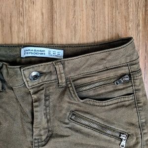 Zara jegging style pants.